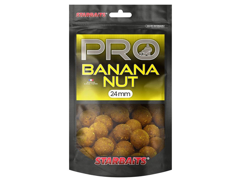 Obrázek k výrobku 73365 - STARBAITS Boilie PRO Banana Nut 200 g