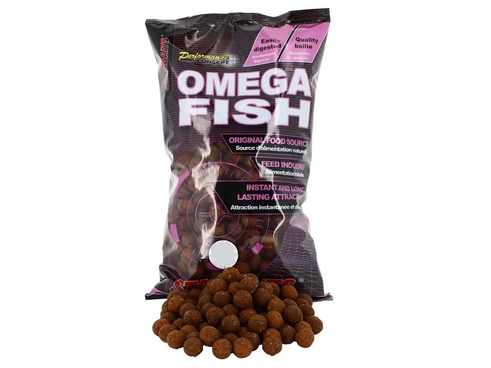 Obrázek k výrobku 72073 - STARBAITS Boilies CONCEPT Omega Fish - Průměr: 10 mm 1 kg