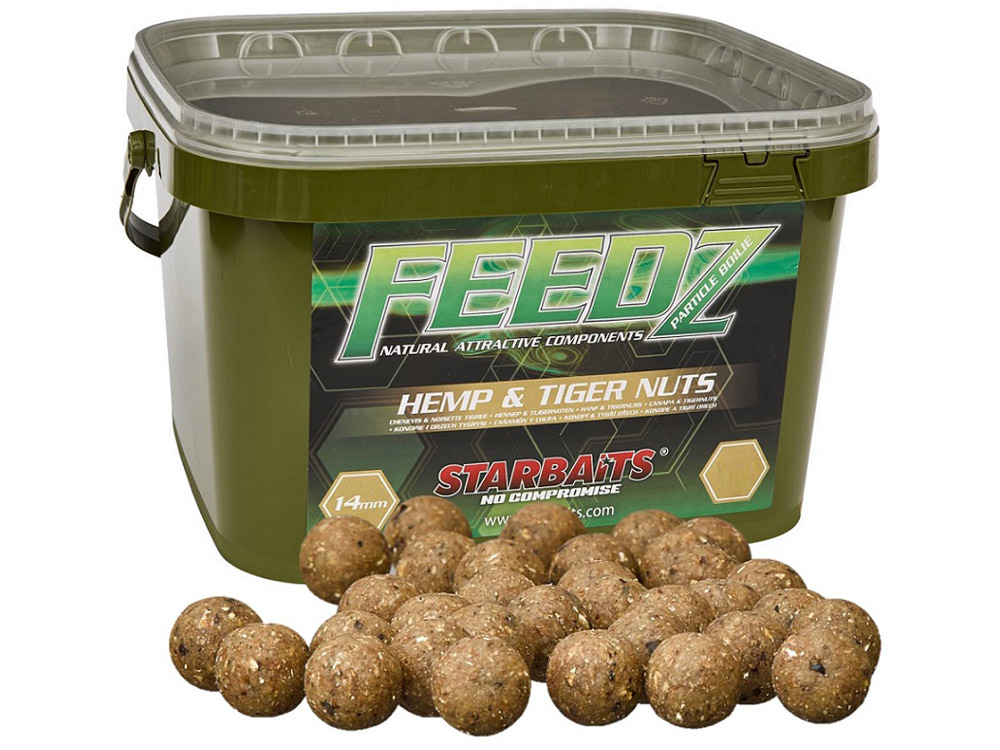 Obrázek k výrobku 72713 - STARBAITS Boilies FEEDZ Hemp Tigernut 1.8 kg