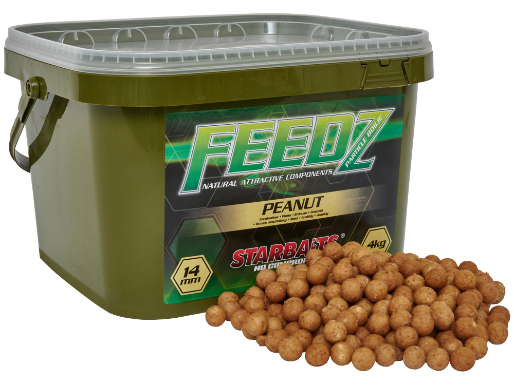 Obrázek k výrobku 71369 - STARBAITS Boilies FEEDZ Peanut 14 mm 4 kg