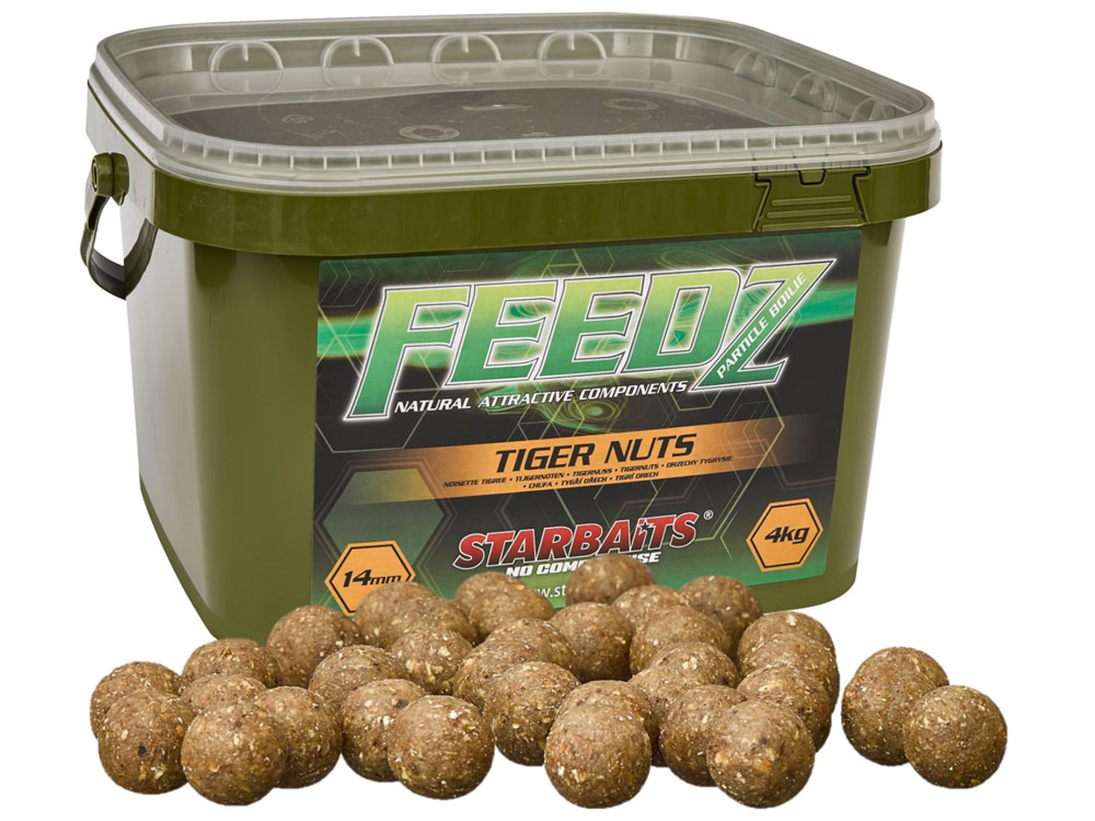 Obrázek k výrobku 71368 - STARBAITS Boilies FEEDZ TigerNut 14 mm 4 kg