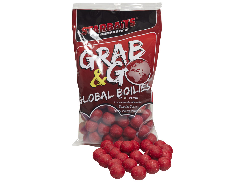 Obrázek k výrobku 73057 - STARBAITS Boilies Grab & Go Global 24 mm 1 kg - Příchuť: Spice