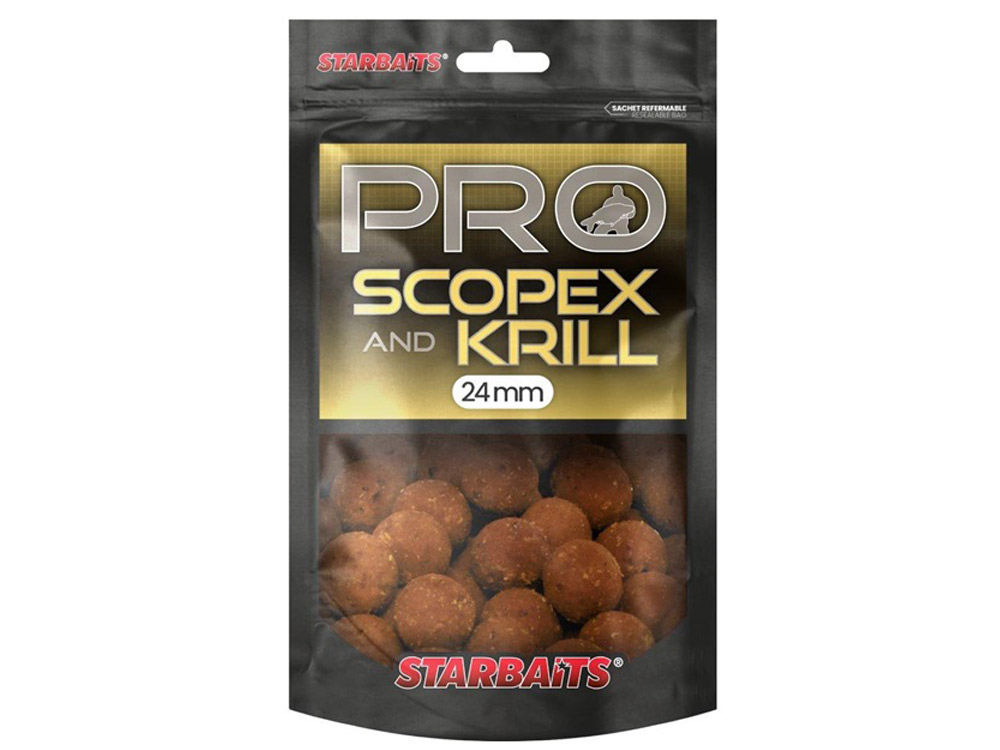 Obrázek k výrobku 73371 - STARBAITS Boilies PRO Scopex Krill 200 g