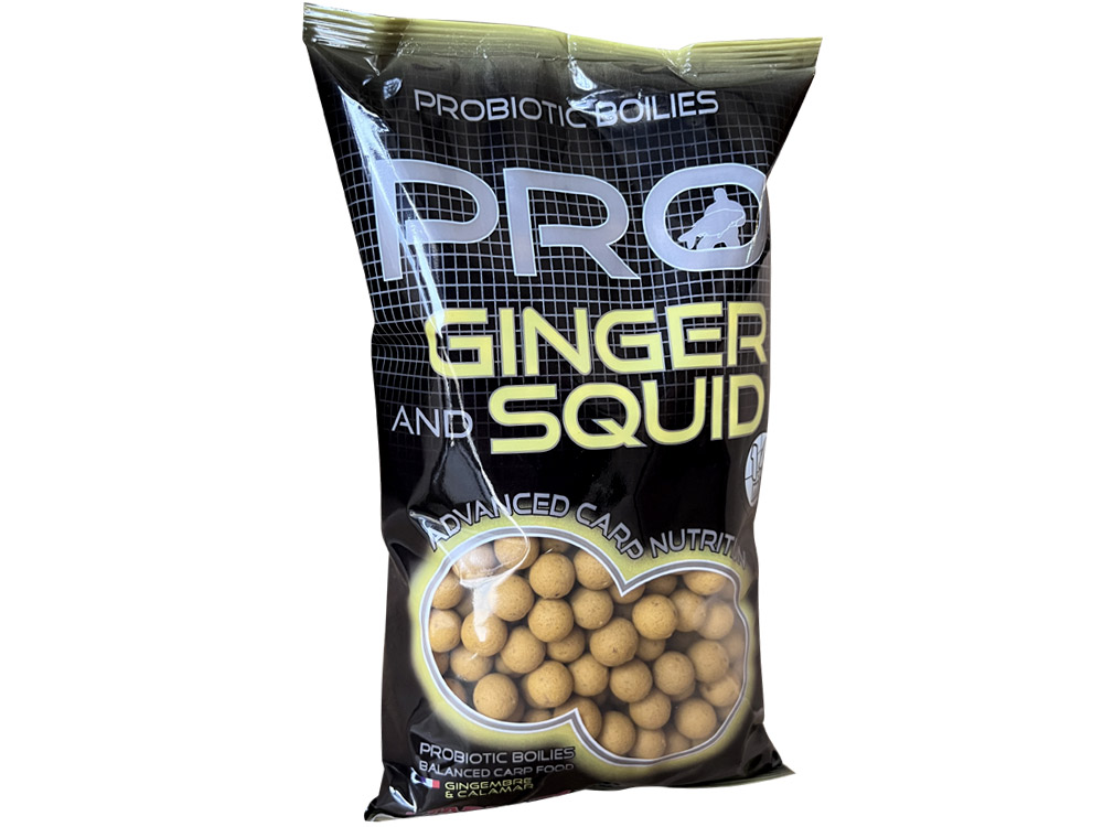 Obrázek k výrobku 72670 - STARBAITS Boilies PROBIOTIC Ginger Squid - Průměr: 14 mm, Balení: 1 kg