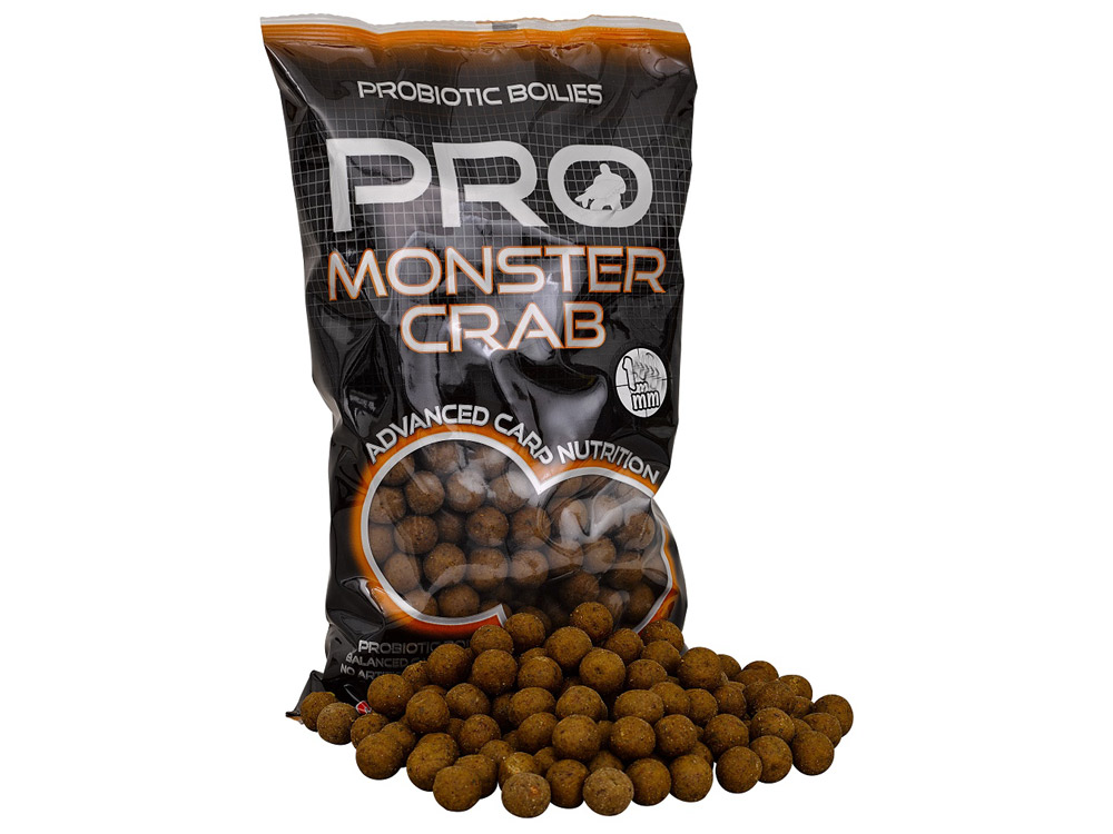 Obrázek k výrobku 71038 - STARBAITS Boilies PROBIOTIC Monster Crab 1 kg - Průměr: 10 mm