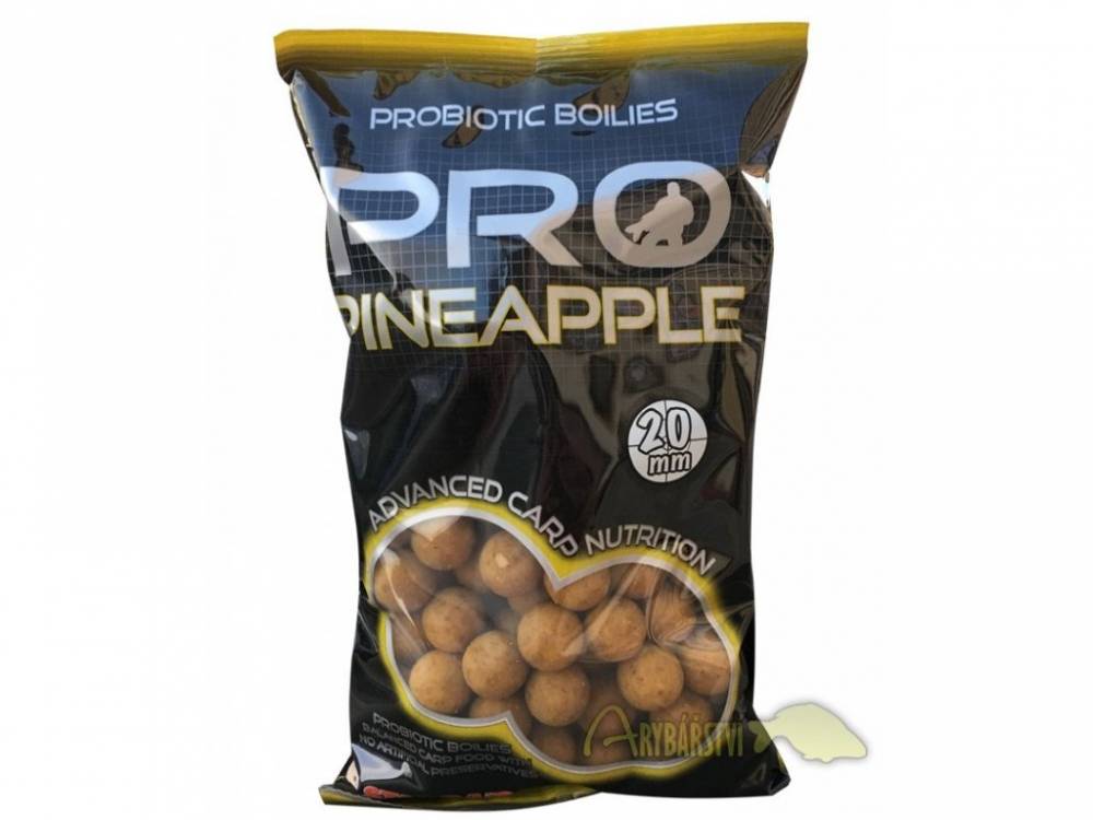 STARBAITS Boilies PROBIOTIC Pineapple 20 mm