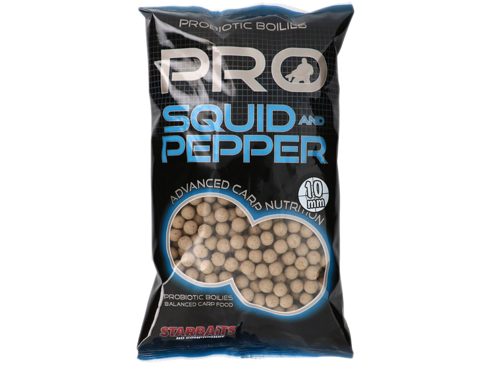 Obrázek k výrobku 63493 - STARBAITS Boilies PROBIOTIC Squid Pepper