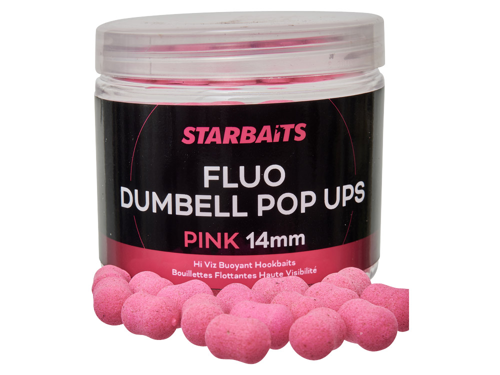 Obrázek k výrobku 72647 - STARBAITS Dumbell Fluo Pop Ups 14 mm 70 g