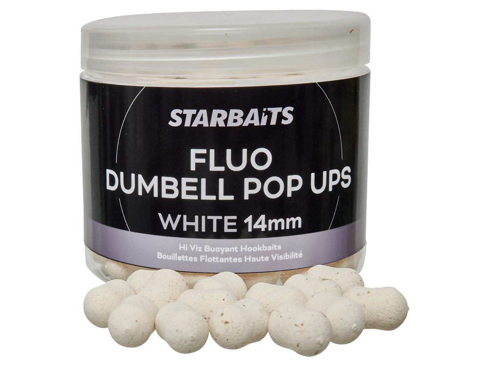 Obrázek k výrobku 72647 - STARBAITS Dumbell Fluo Pop Ups 14 mm 70 g