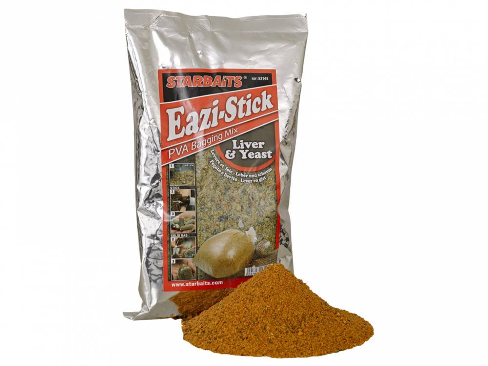 Obrázek k výrobku 69938 - STARBAITS Eazi PVA & Stick Mix 1 kg - Příchuť: Liver Yeast / játra kvasnice