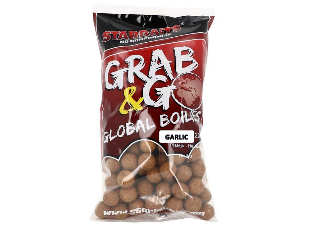 Obrázek k výrobku 71943 - STARBAITS GRAB & GO GLOBAL BOILIES 20 mm 1 kg - Příchuť: česnek