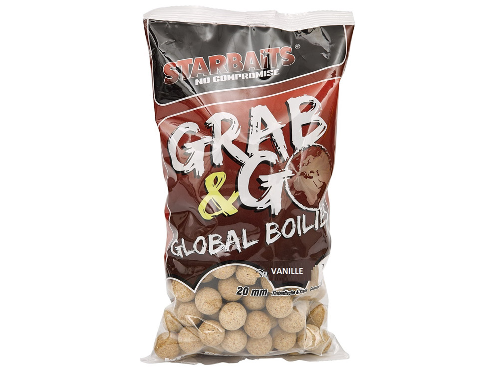 Obrázek k výrobku 68918 - STARBAITS GRAB & GO GLOBAL BOILIES 20 mm 1 kg - Příchuť: Vanille