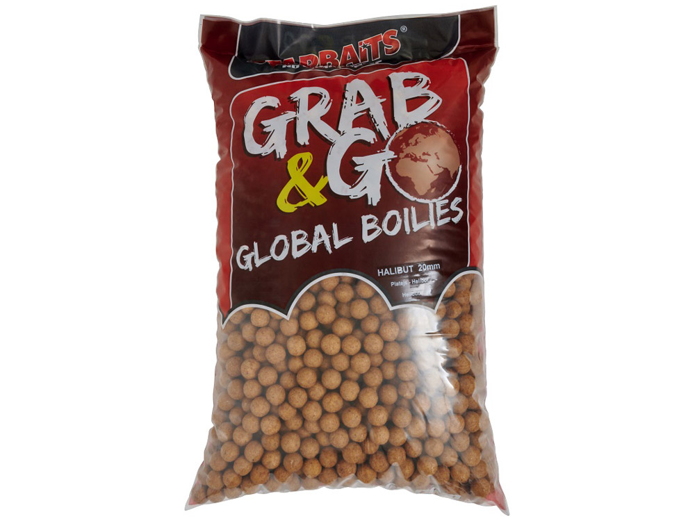 Obrázek k výrobku 68923 - STARBAITS GRAB & GO GLOBAL BOILIES 20 mm 10 kg - Příchuť: halibut