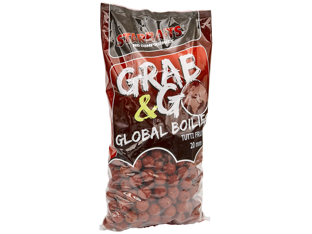 Obrázek k výrobku 68941 - STARBAITS GRAB & GO GLOBAL BOILIES 20 mm 2.5 kg - Příchuť: tutti frutti