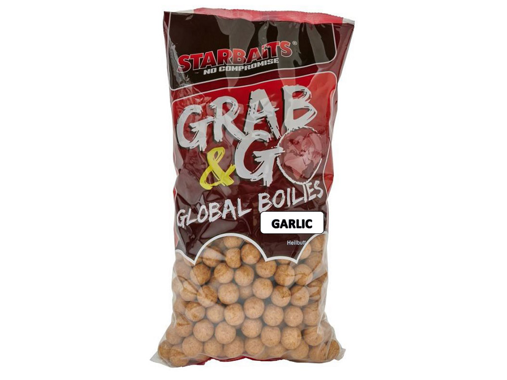 Obrázek k výrobku 71945 - STARBAITS GRAB & GO GLOBAL BOILIES 20 mm 2.5 kg - Příchuť: česnek