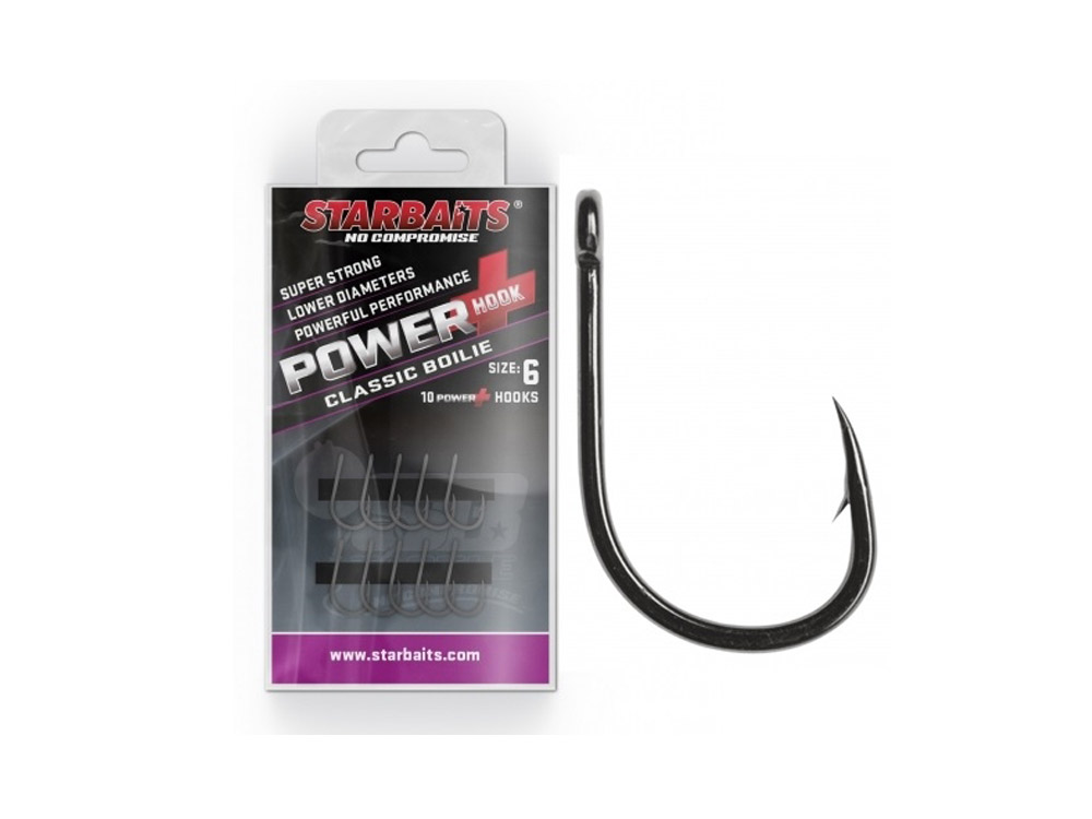 Obrázek k výrobku 68949 - STARBAITS Háček Power Hook Classic Boilie - Velikost č.: 8, Balení: 10 ks