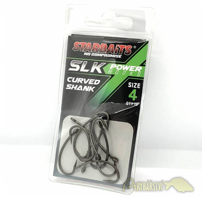 Obrázek k výrobku 60974 - STARBAITS Háček POWER HOOK PTFE COATED CURVED SHANK