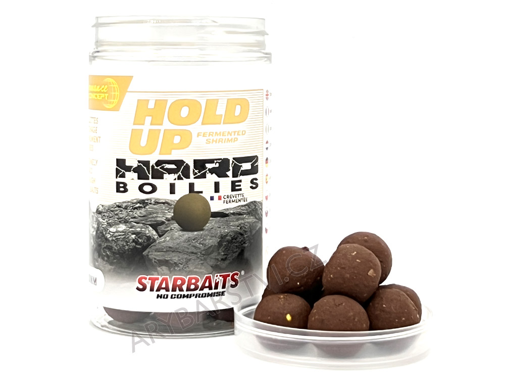 Obrázek k výrobku 72544 - STARBAITS Hold Up Hard Boilies Fermented Shrimp 200 g