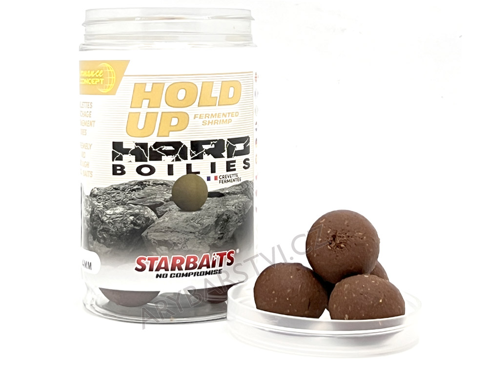 Obrázek k výrobku 72544 - STARBAITS Hold Up Hard Boilies Fermented Shrimp 200 g