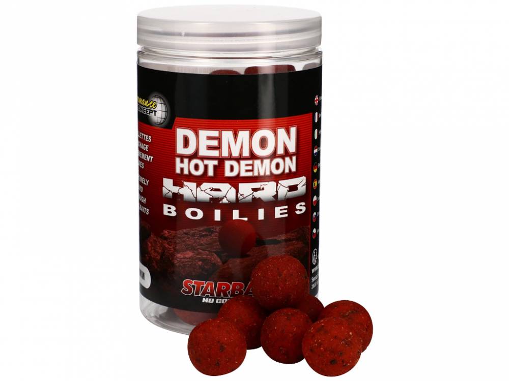 Obrázek k výrobku 63509 - STARBAITS Hot Demon Hard Boilies 200 g - Průměr: 20 mm