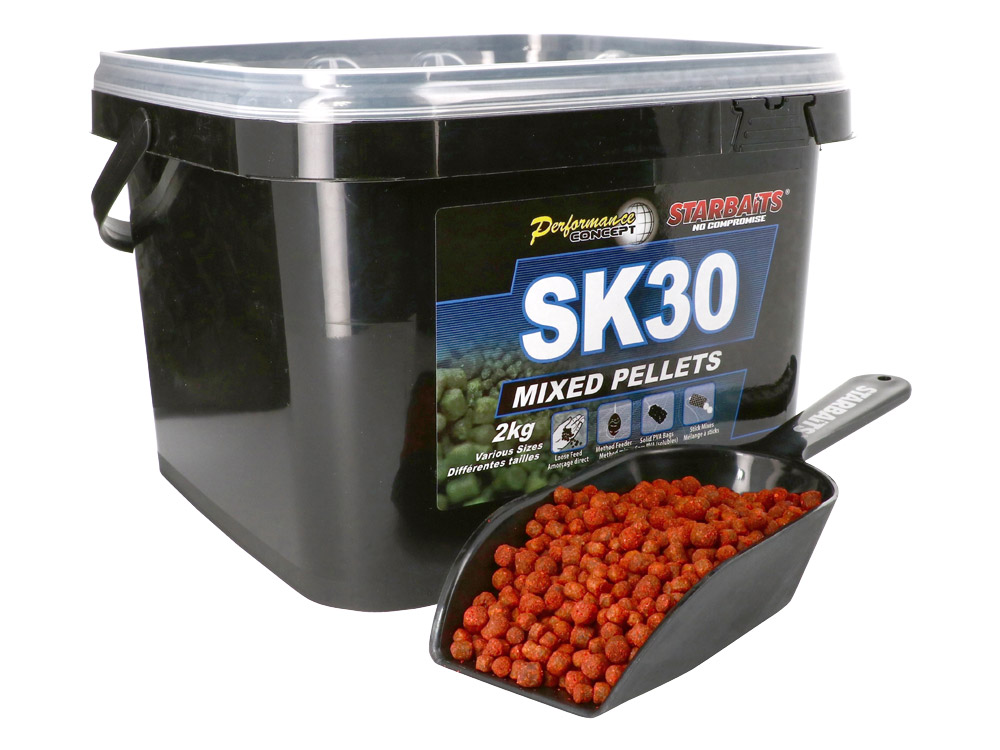 Obrázek k výrobku 70595 - STARBAITS Pelety CONCEPT SK30 Pellets Mixed 2 kg