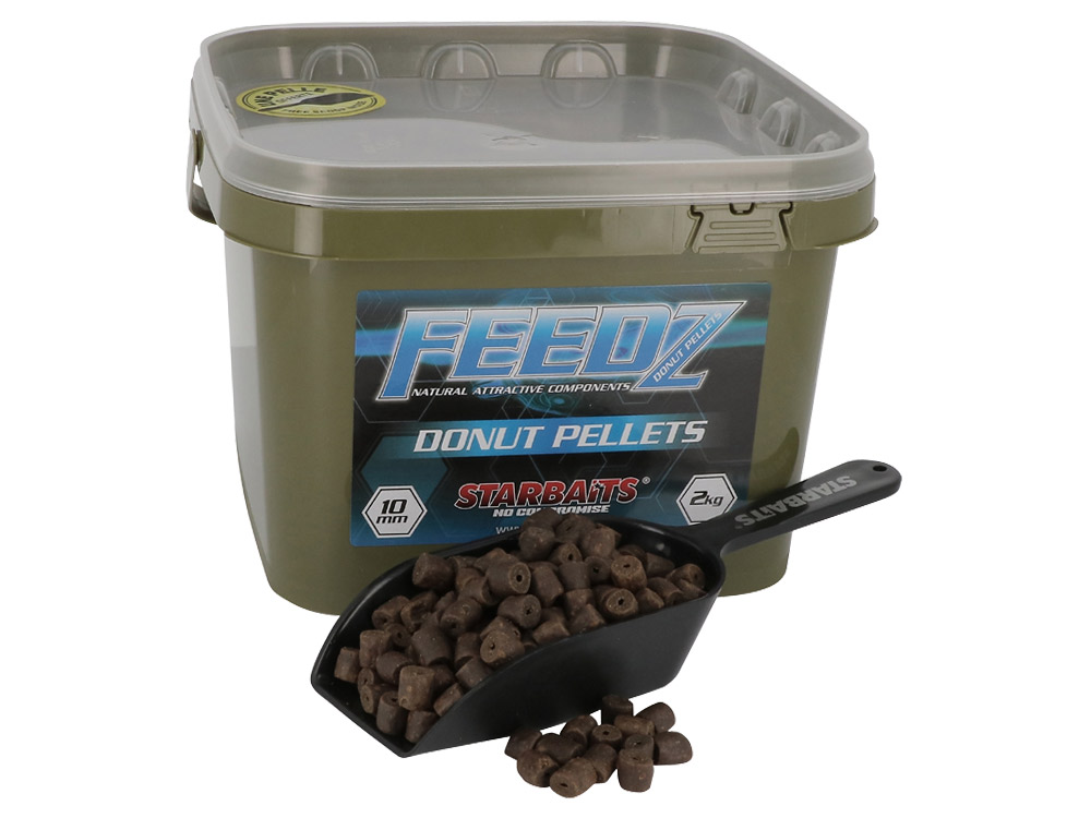 Obrázek k výrobku 69019 - STARBAITS Pelety FEEDZ DONUTS 2 KG - Průměr: 10 mm