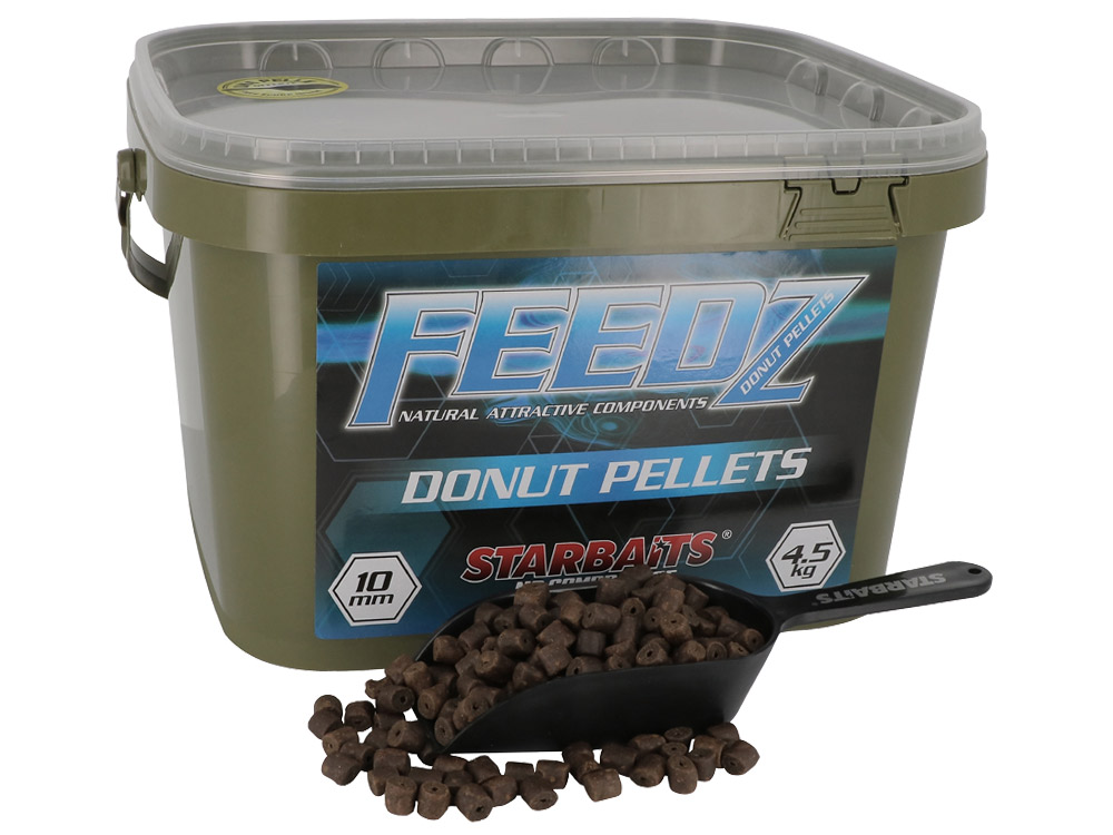 Obrázek k výrobku 69023 - STARBAITS Pelety FEEDZ DONUTS 4.5 kg - Průměr: 10 mm