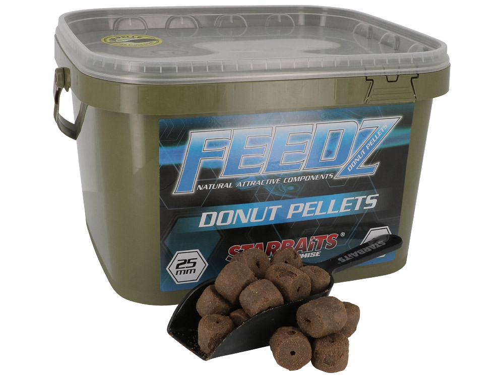 Obrázek k výrobku 69025 - STARBAITS Pelety FEEDZ DONUTS 4.5 kg - Průměr: 20 mm