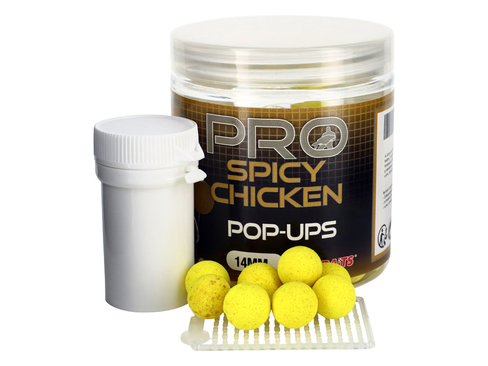 Obrázek k výrobku 70558 - STARBAITS Plovoucí Boilie Probiotic Spicy Chicken Pop-Up 60 g