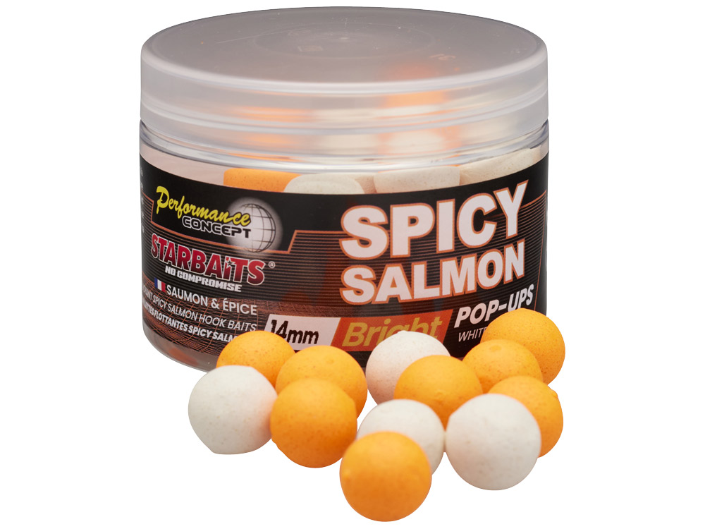 Obrázek k výrobku 73111 - STARBAITS Plovoucí Boilies Bright Pop Up 50 g Spicy Salmon