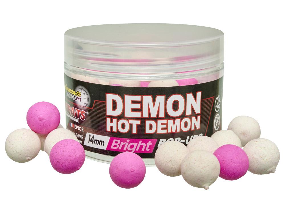 Obrázek k výrobku 73082 - STARBAITS Plovoucí Boilies Bright Pop Up 50g Hot Demon