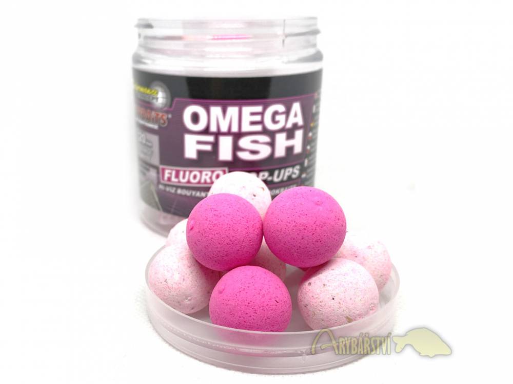 Obrázek k výrobku 63527 - STARBAITS Plovoucí Boilies CONCEPT Omega Fish FLUO POP-UP 80 g - Průměr: 20 mm