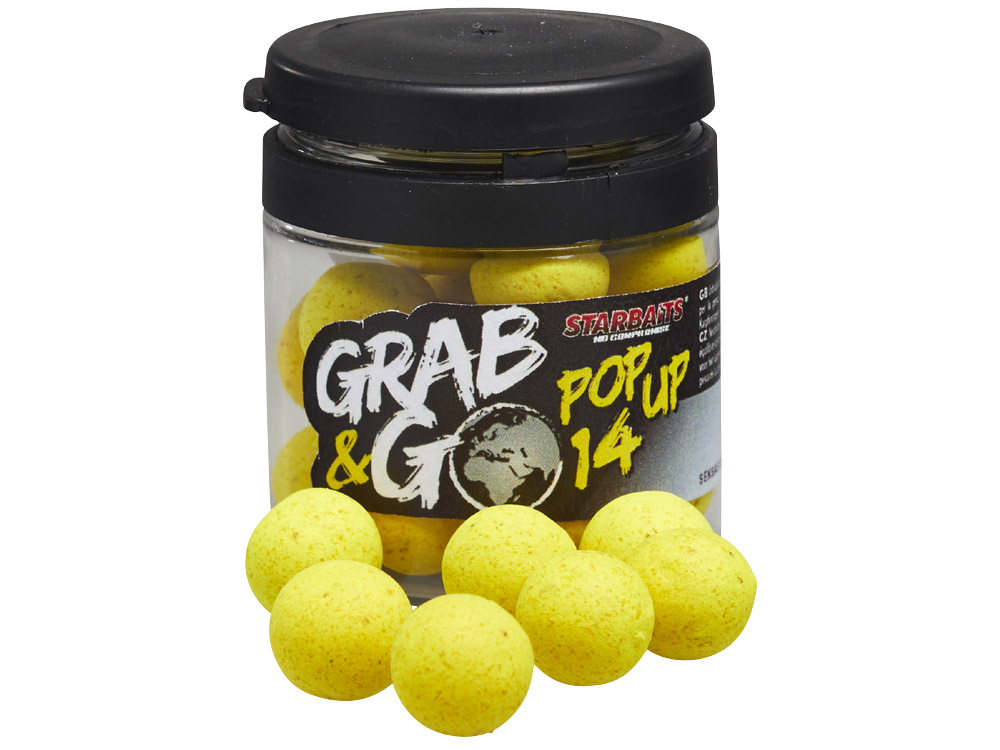 Obrázek k výrobku 72474 - STARBAITS Plovoucí boilies Grab Go Global Pop Up 20 g 14 mm