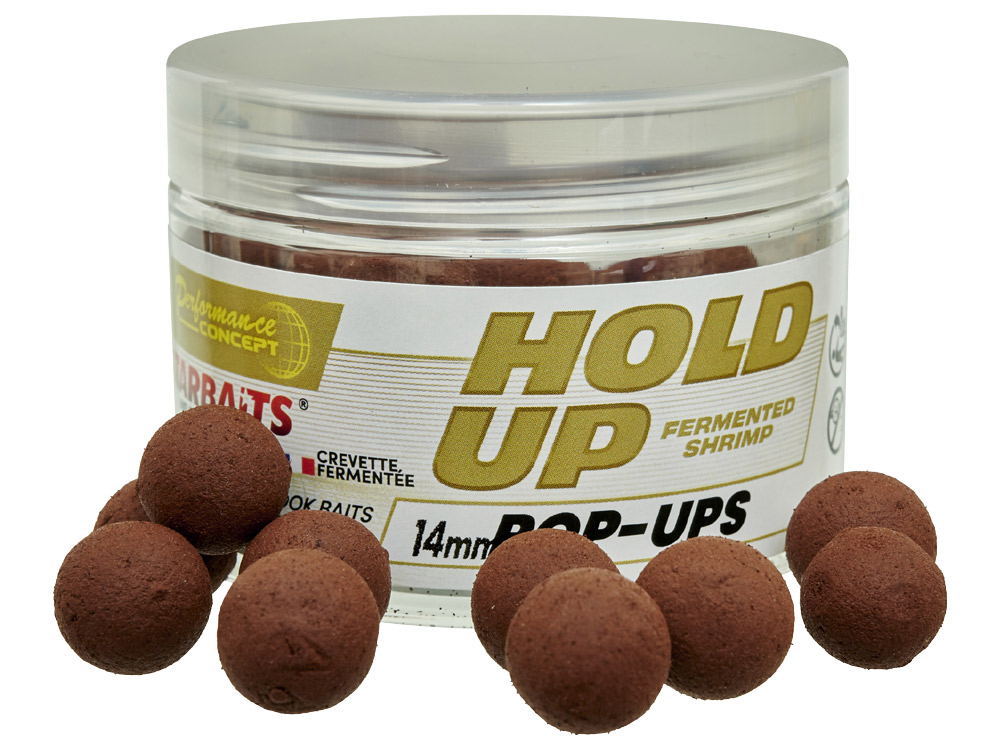 Obrázek k výrobku 73115 - STARBAITS Plovoucí Boilies Pop Up 50 g Hold Up Fermented Shrimp