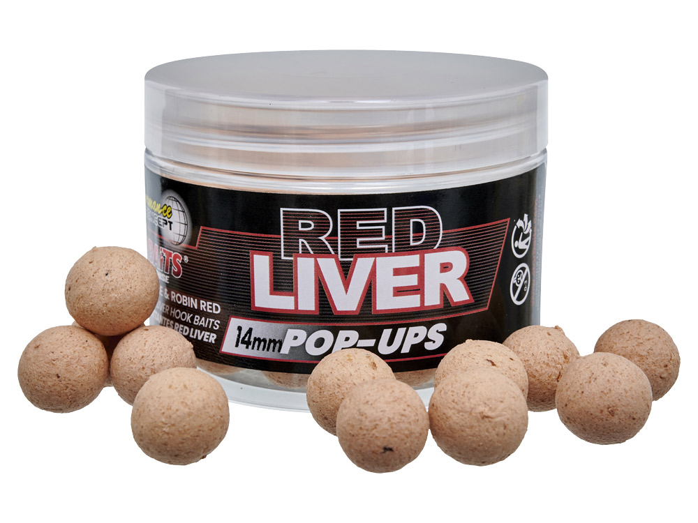 Obrázek k výrobku 73127 - STARBAITS Plovoucí Boilies Pop Up 50 g Red Liver