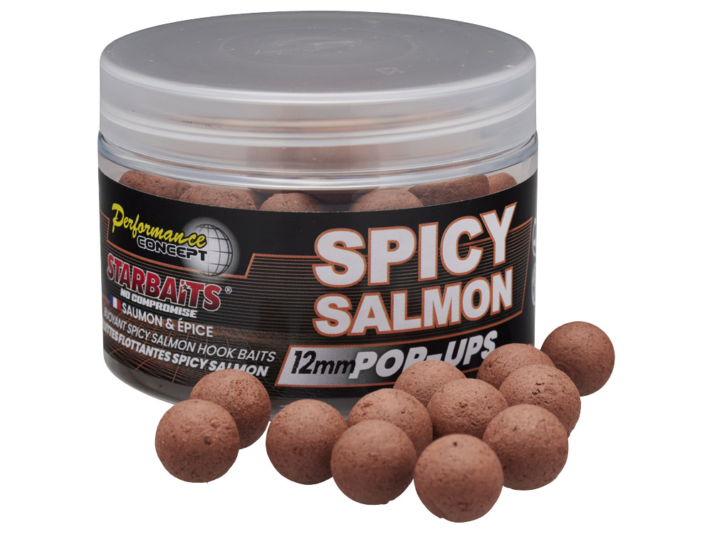 Obrázek k výrobku 73139 - STARBAITS Plovoucí Boilies Pop Up 50 g Spicy Salmon