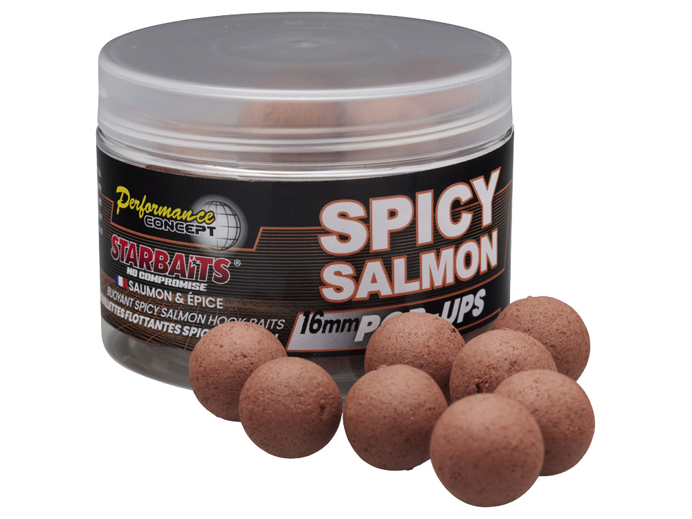 Obrázek k výrobku 73139 - STARBAITS Plovoucí Boilies Pop Up 50 g Spicy Salmon