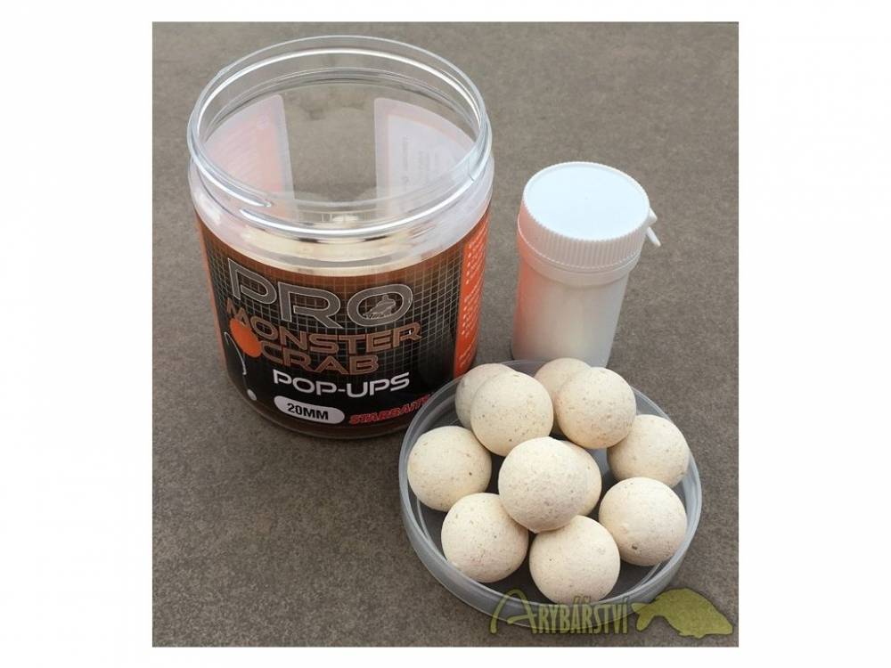 Obrázek k výrobku 61164 - STARBAITS Plovoucí Boilies PROBIOTIC Monster Crab Pop-Up