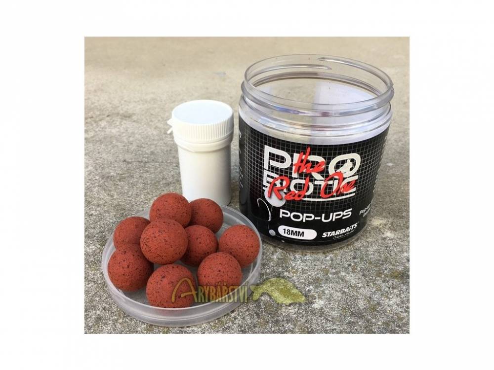 Obrázek k výrobku 61174 - STARBAITS Plovoucí Boilies PROBIOTIC Red One Pop-Up