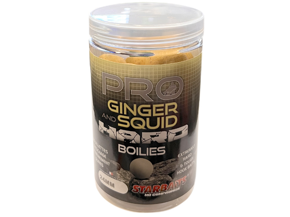 Obrázek k výrobku 72509 - STARBAITS Probiotic Hard Boilies 200 g Ginger Squid