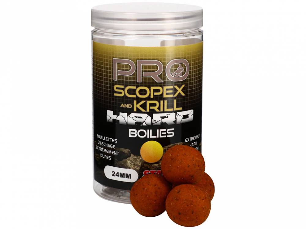 Obrázek k výrobku 63539 - STARBAITS Scopex Krill Hard Boilies 200 g - Průměr: 24 mm