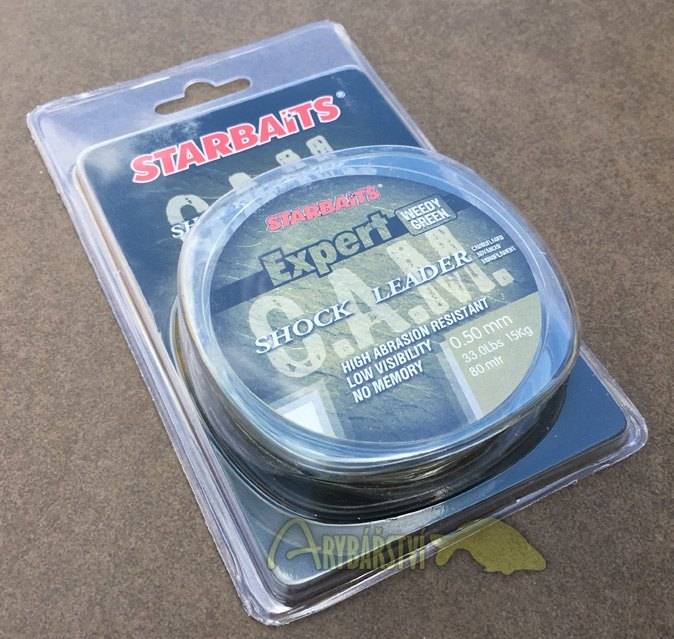 Obrázek k výrobku 61293 - STARBAITS Šokový vlasec C.A.M. Shockleader Weedy Green