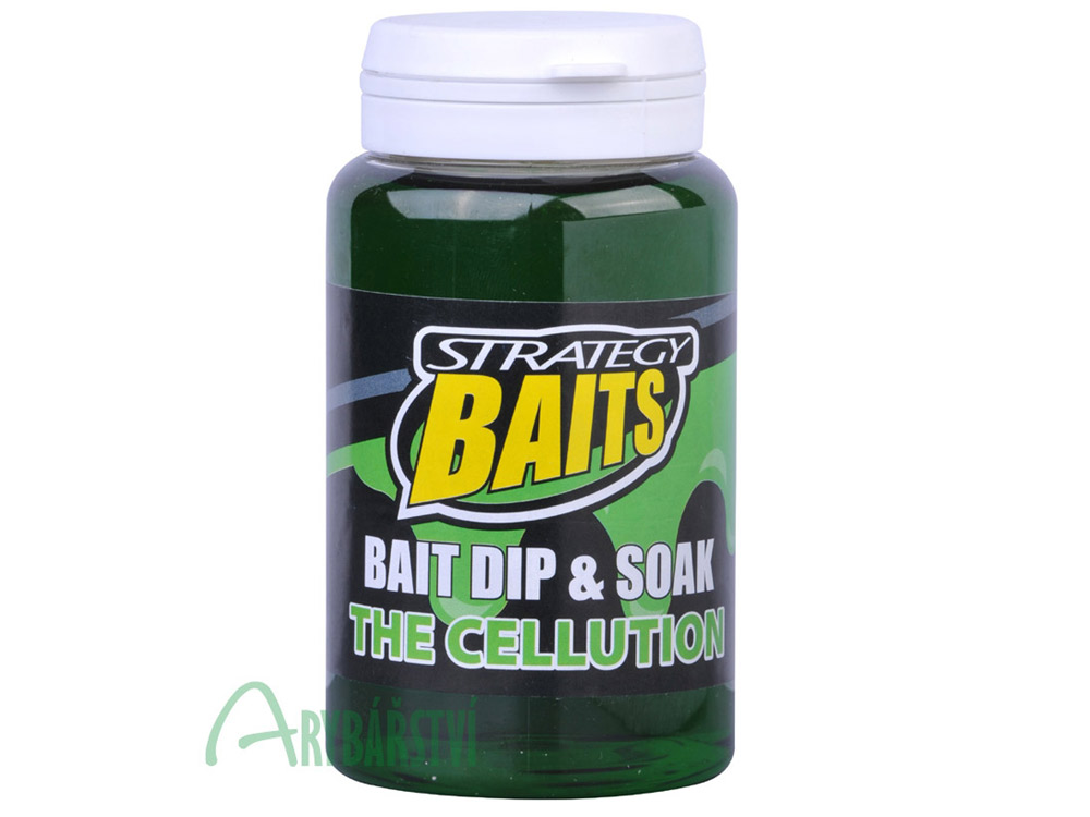 Obrázek k výrobku 69165 - STRATEGY BAITS Bait Dip & Soak 150 ml - Příchuť: cellution kokos