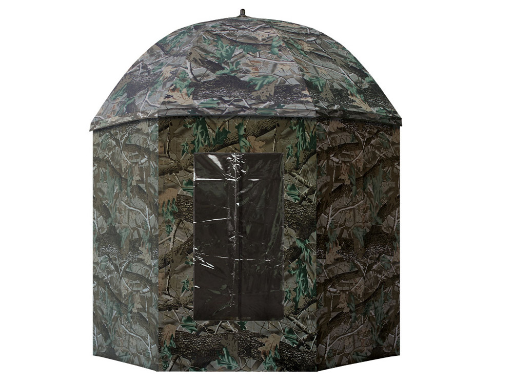 Obrázek k výrobku 72132 - SURETTI Deštník s bočnicí Full Cover Camo 2.5 m