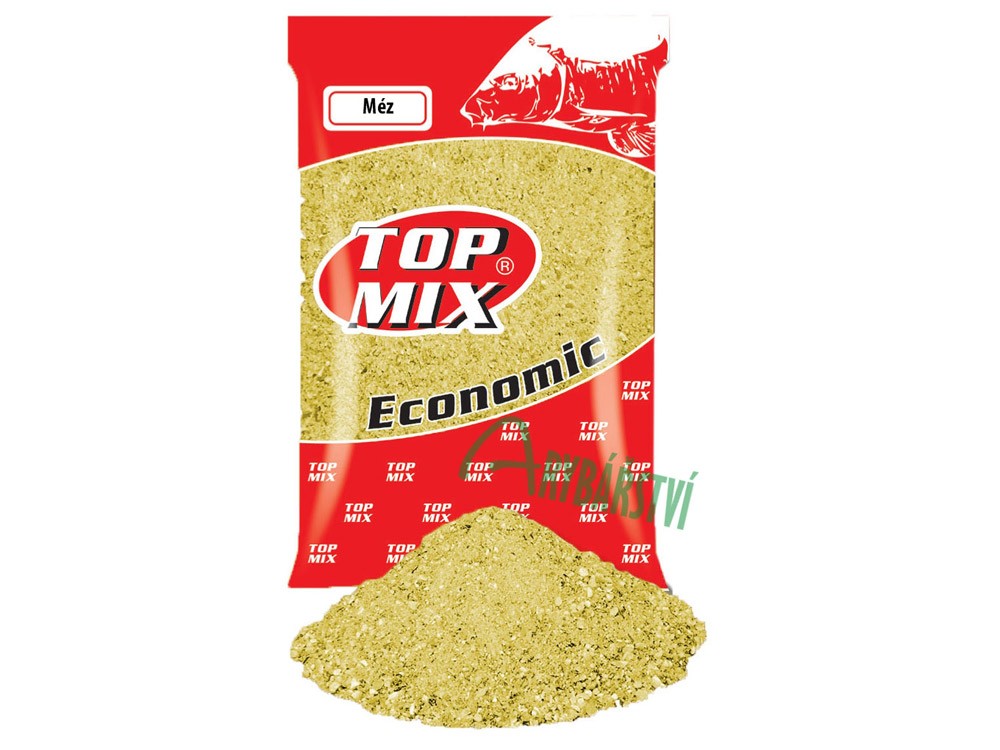 Obrázek k výrobku 69639 - TOP MIX Krmítková směs Economic Groundbait 1 kg - Příchuť: med