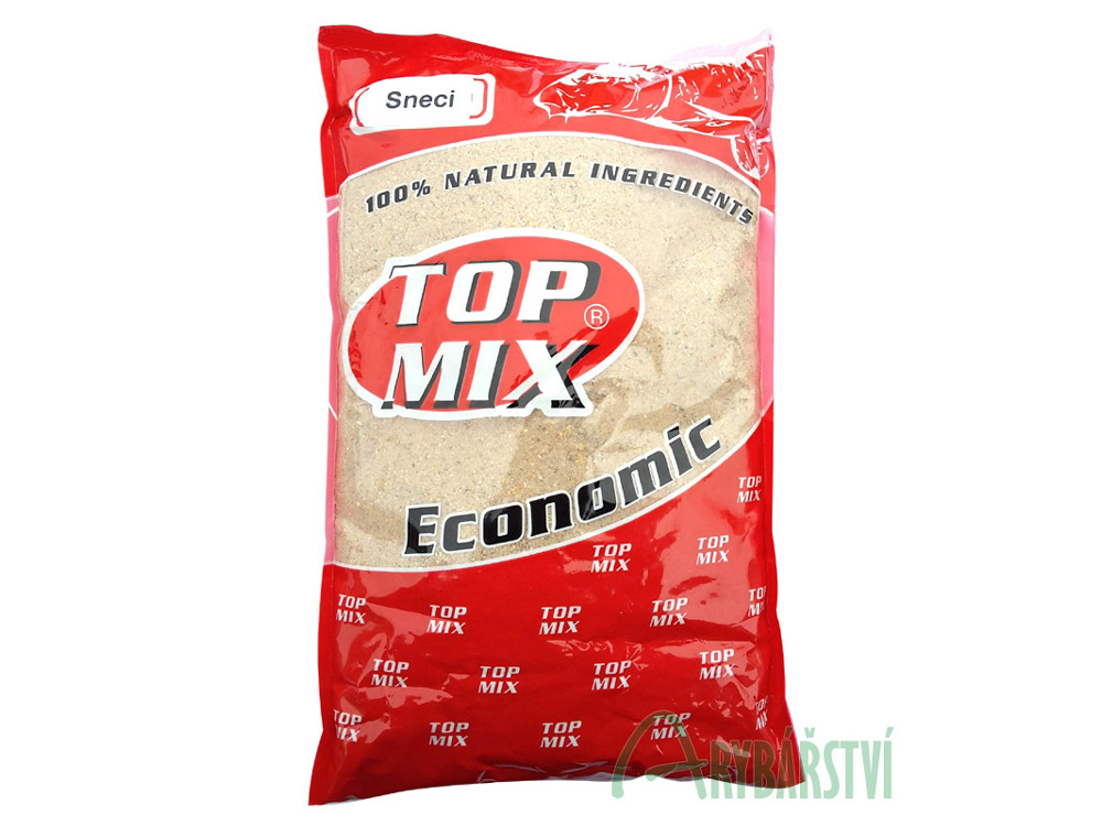 Obrázek k výrobku 69636 - TOP MIX Krmítková směs Economic Groundbait 1 kg - Příchuť: sneci