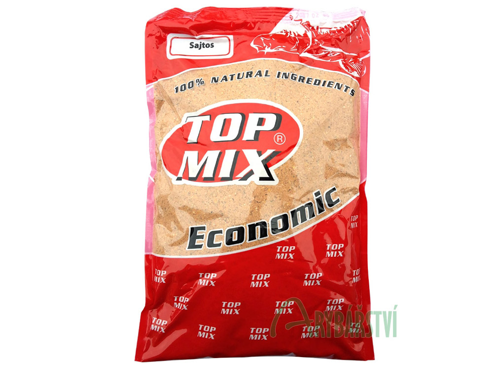 Obrázek k výrobku 69631 - TOP MIX Krmítková směs Economic Groundbait 1 kg - Příchuť: sýr