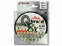 Obrázek k výrobku 70015 - BROLINE Šoková šňůra Q-Braid Shock 8X 50 m