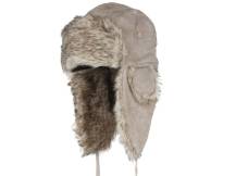 Obrázek k výrobku 52935 - EIGER Čepice Suede Fur Hat Pale Khaki Lady L