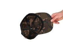 Obrázek k výrobku 72781 - FOX Kšiltovka Black Camo Flat Peak Snapback Cap